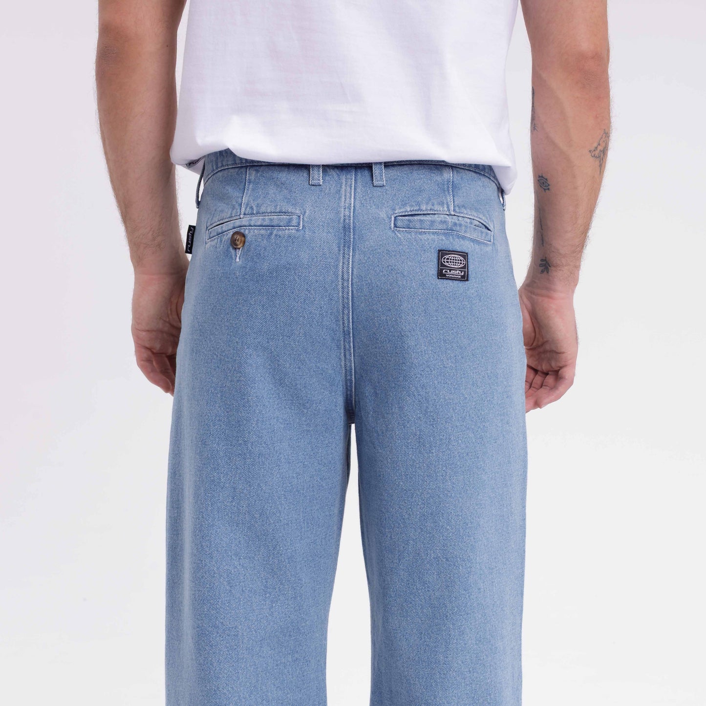 Jean Rusty Morty Skate Jean Flat Sky