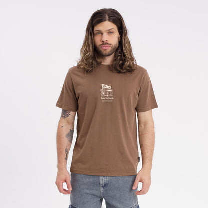 Remera Mc Rusty Motel Tee Pinecone