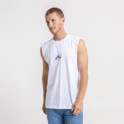 Musculosa Rusty Acid House Muscle White