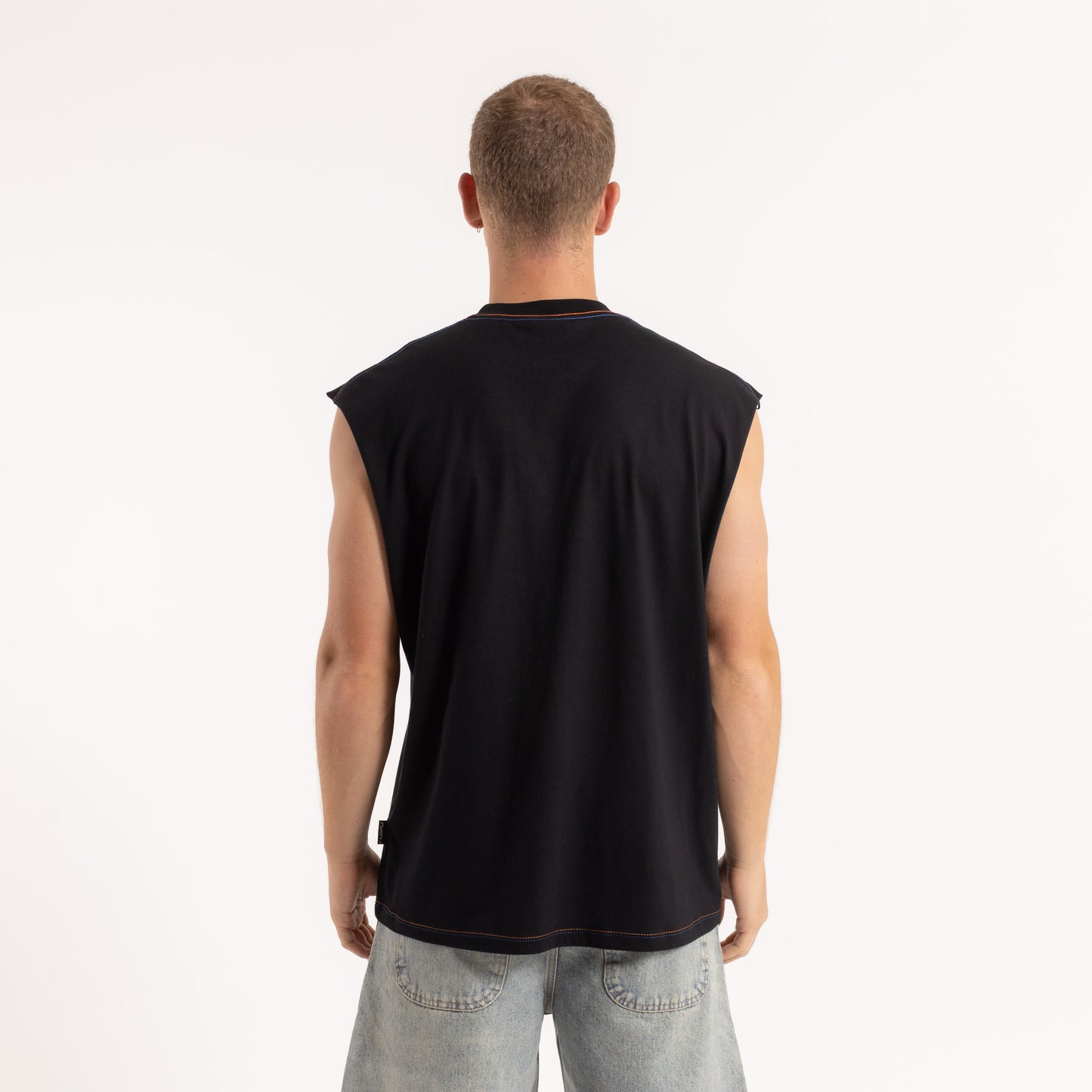 Musculosa Rusty Logbroy Muscle Black