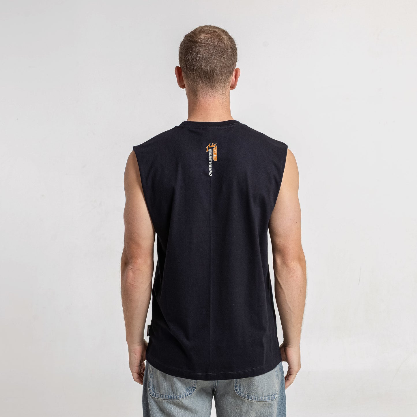 Musculosa Rusty Margaret River 25 Serie 2 Muscle Black