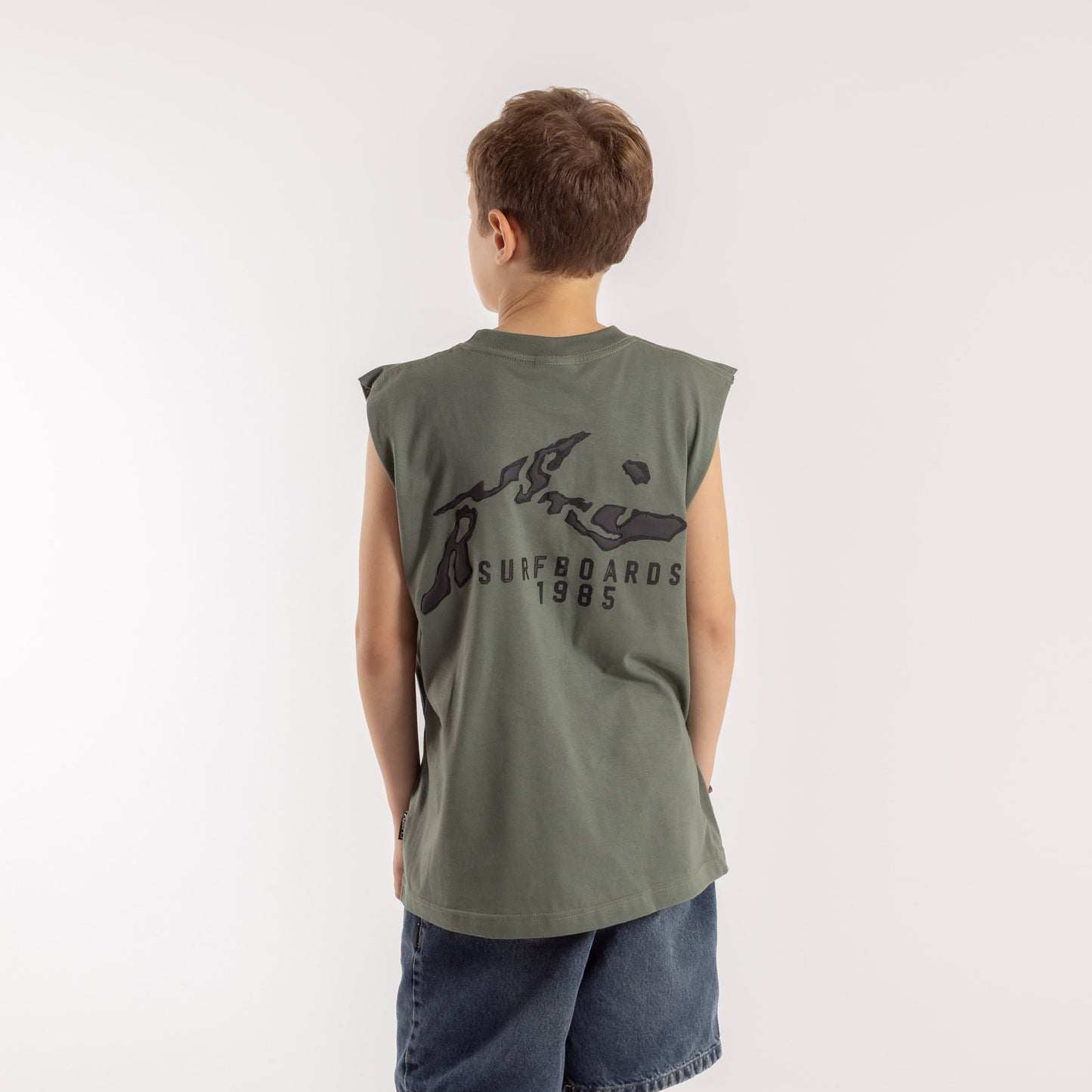 Musculosa Rusty New Competition Muscle Jr Shadow Army