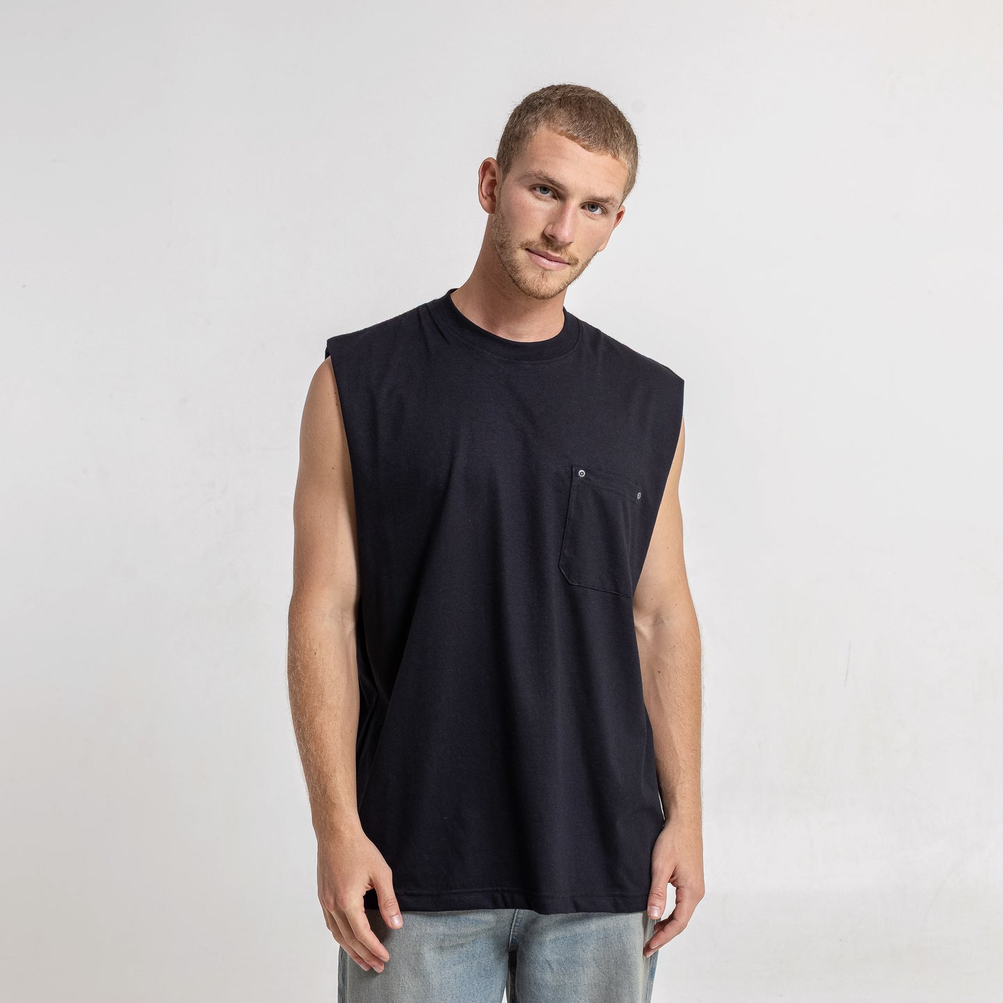 Musculosa Rusty Steezei Serie 3 Muscle Black