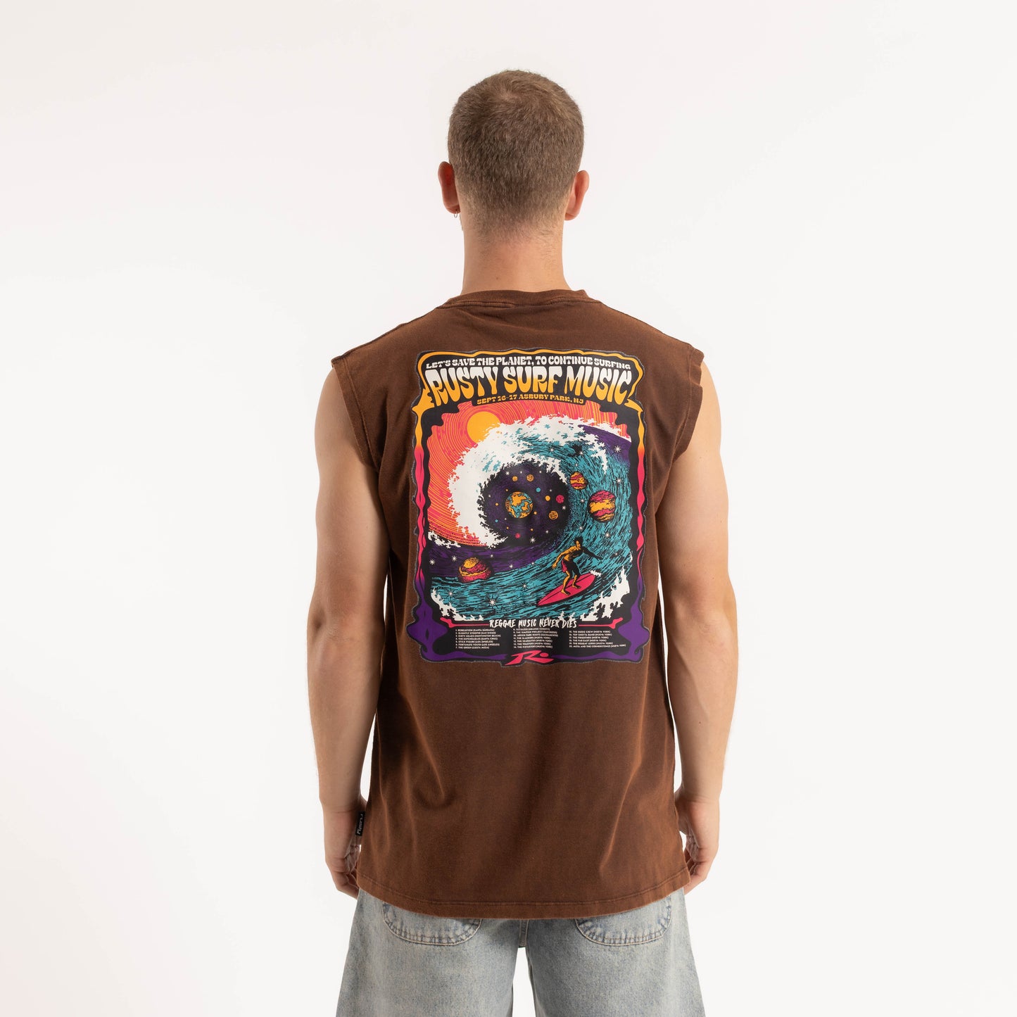 Musculosa Rusty Stp Muscle Process Brown