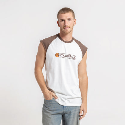 Musculosa Rusty Swagan New Muscle Ecru/Pinecone