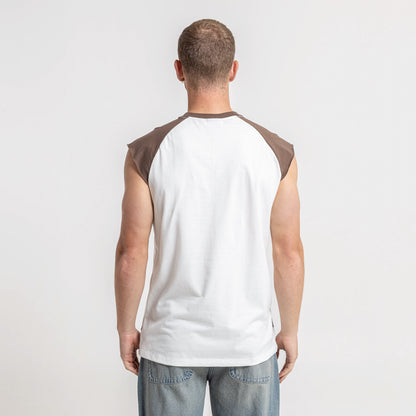 Musculosa Rusty Swagan New Muscle Ecru/Pinecone