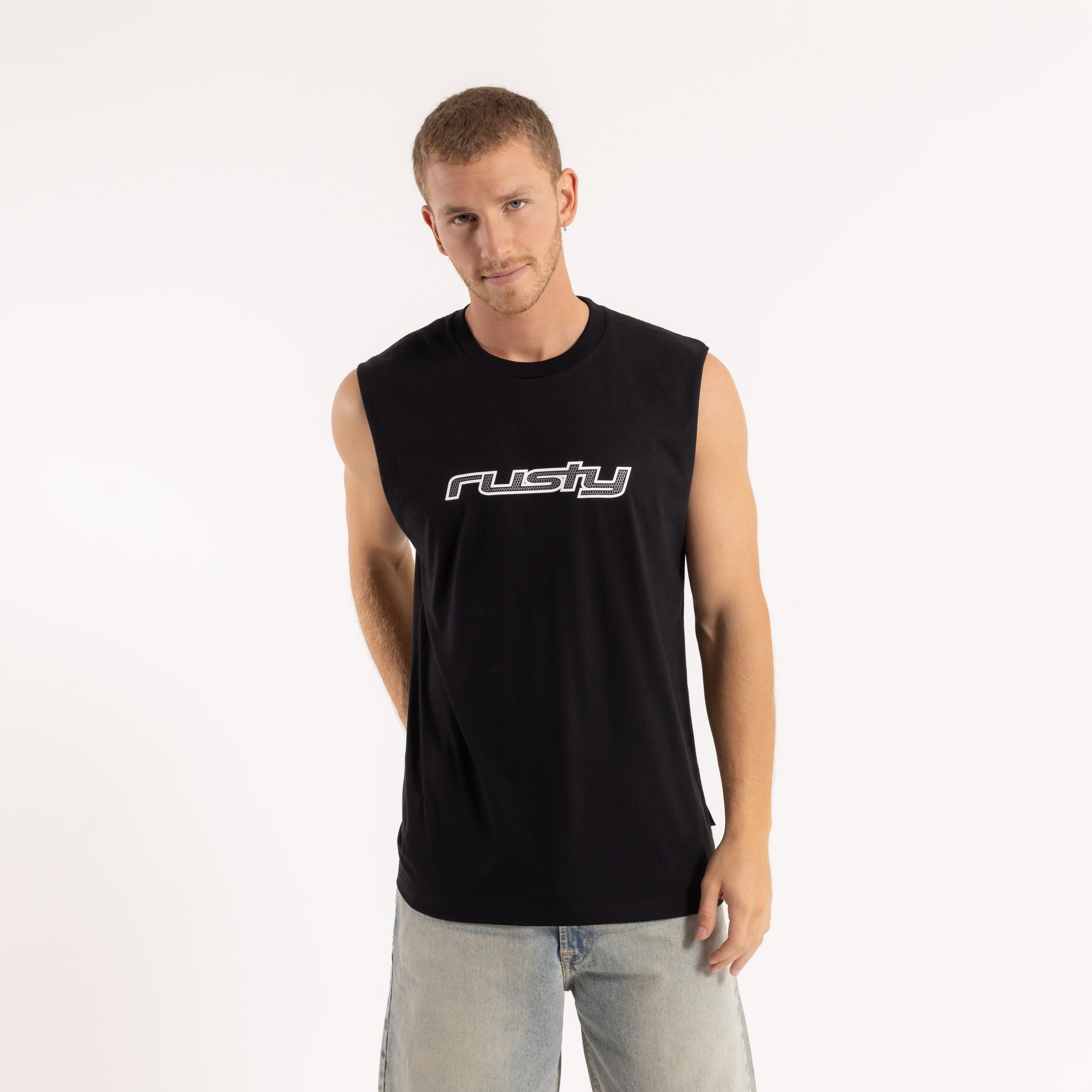 Musculosa Rusty Vital New Muscle Black
