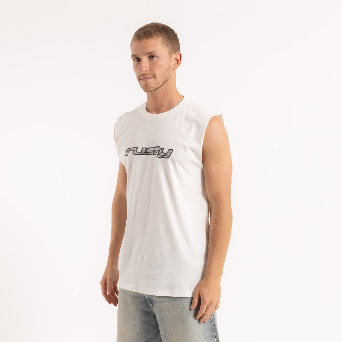 Musculosa Rusty Vital New Muscle Ecru