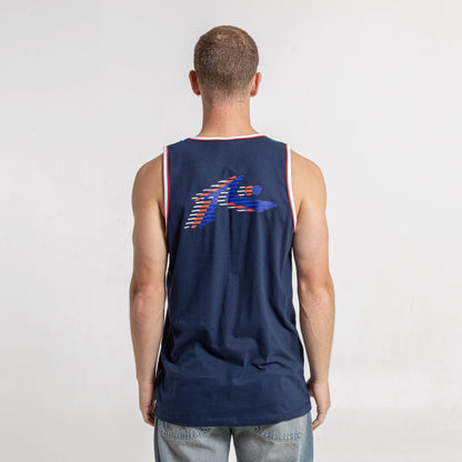 Musculosa Rusty Datsoon Tank Navy Blue