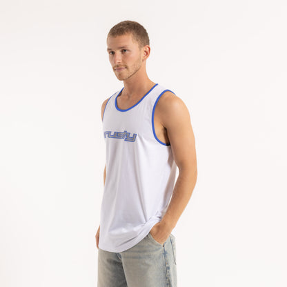 Musculosa Rusty Dead Ringer Tank White