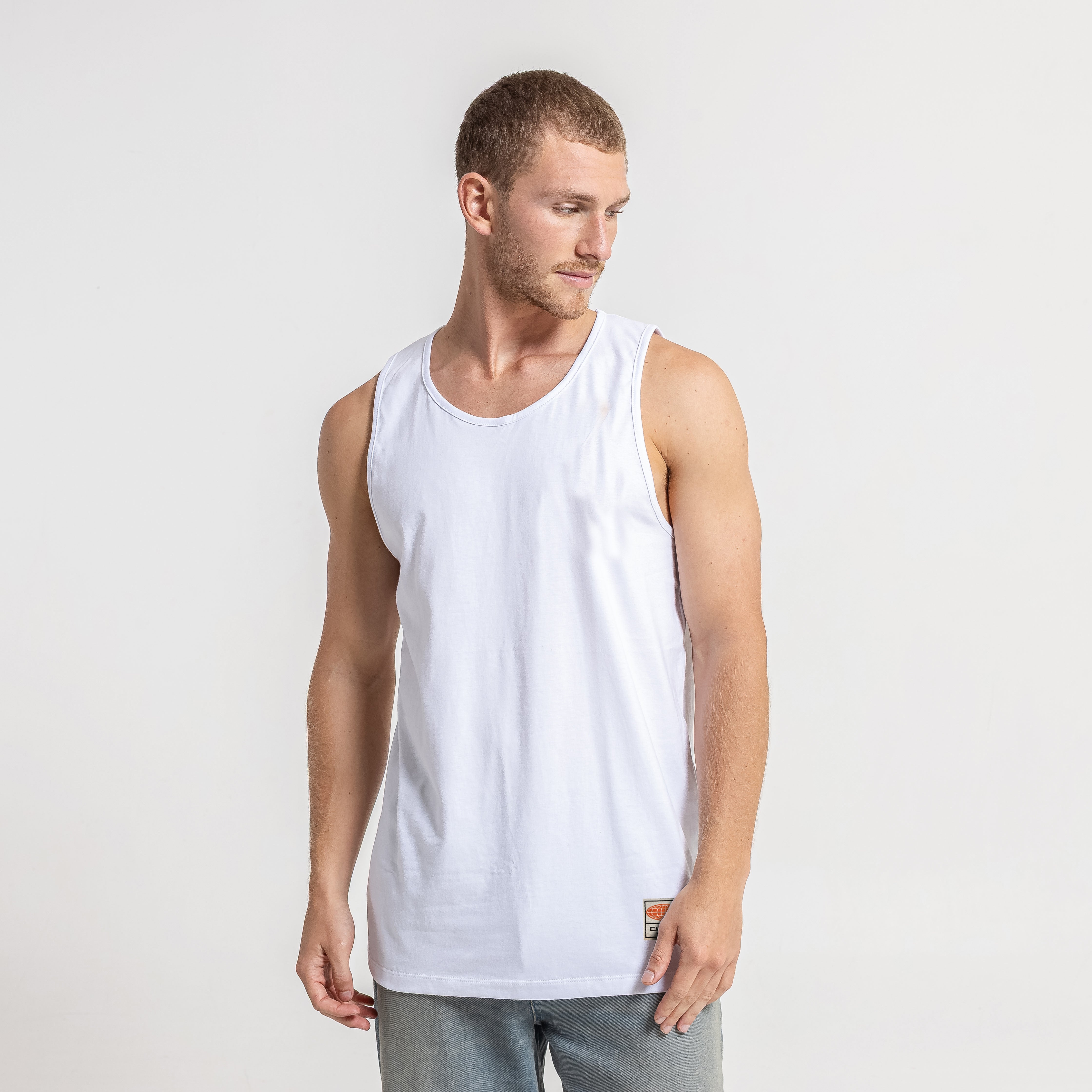 Musculosa Rusty Essential Tank White