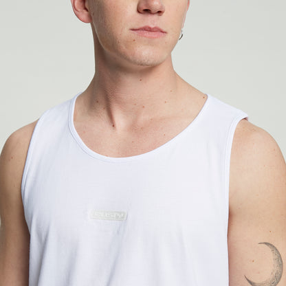 Musculosa Rusty Rubber Soul Tank White