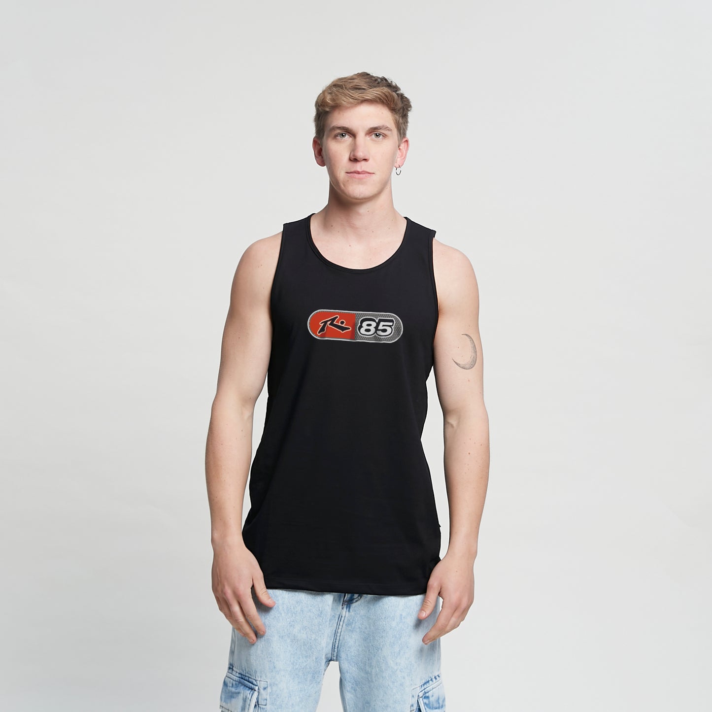 Musculosa Rusty Web Tank Black