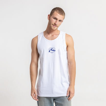 Musculosa Rusty Acid House Tank White