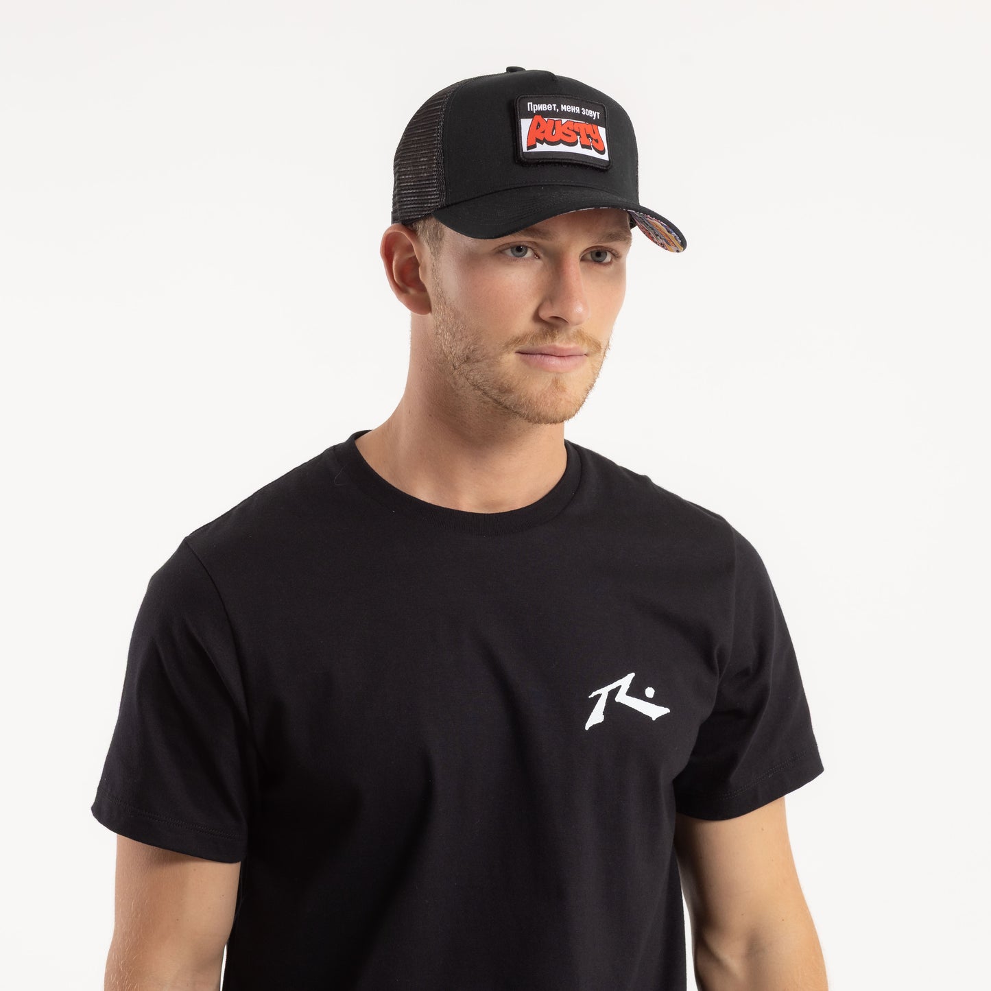 Gorra Rusty My Name Is Trucker Cap Black