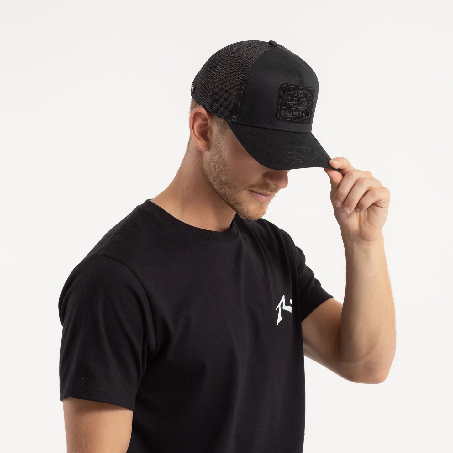 Gorra Rusty My Name Is Trucker Cap Black