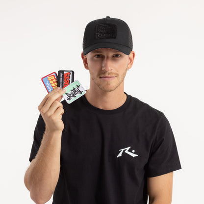 Gorra Rusty My Name Is Trucker Cap Black