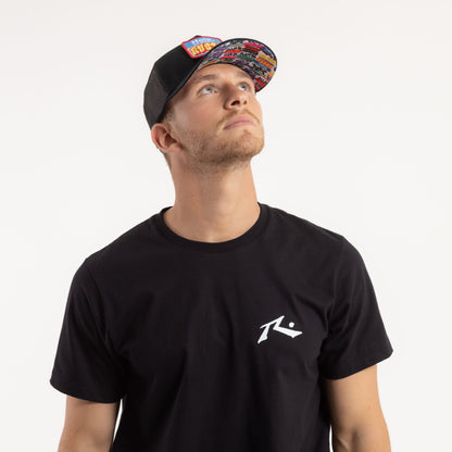 Gorra Rusty My Name Is Trucker Cap Black