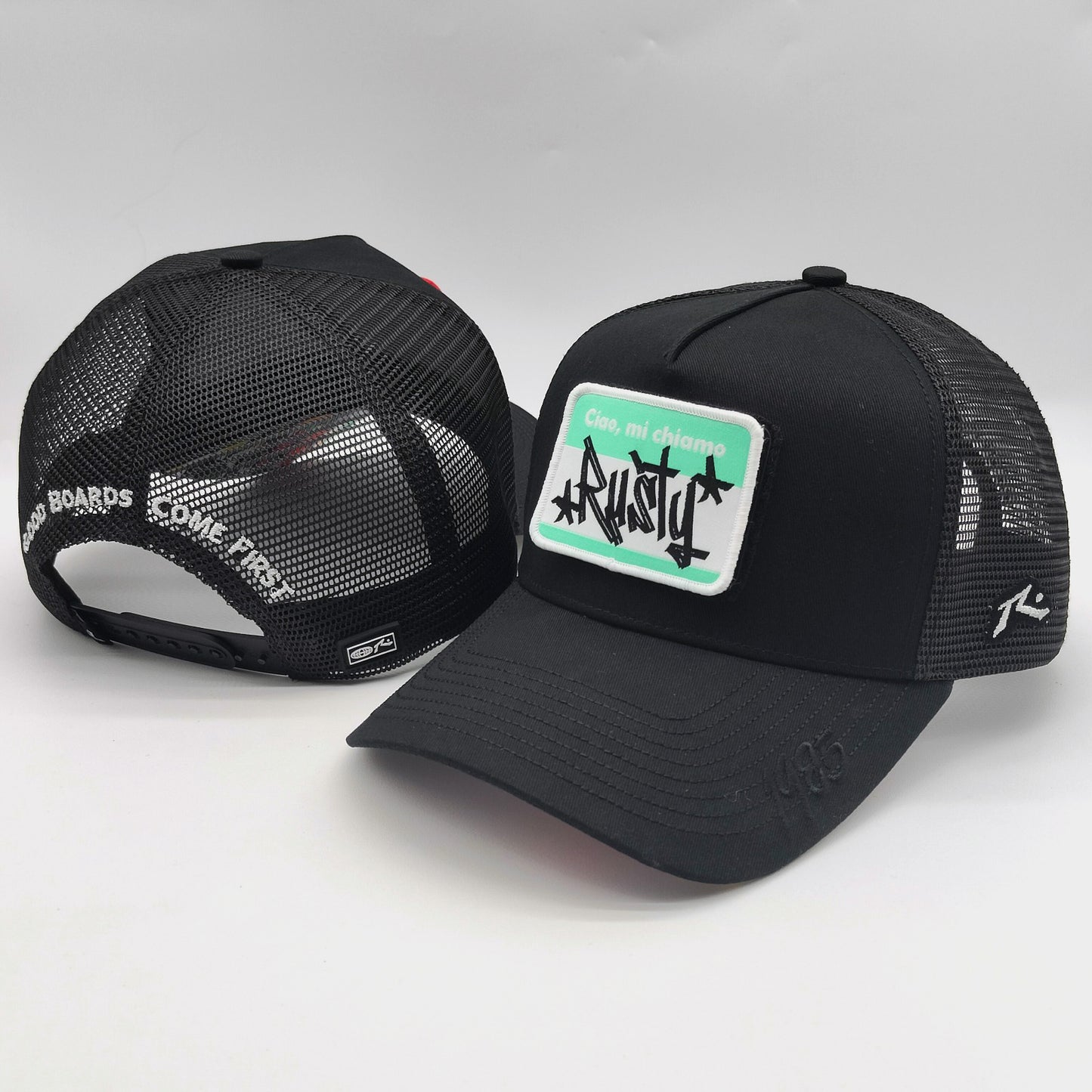 Gorra Rusty My Name Is Trucker Cap Jr Black