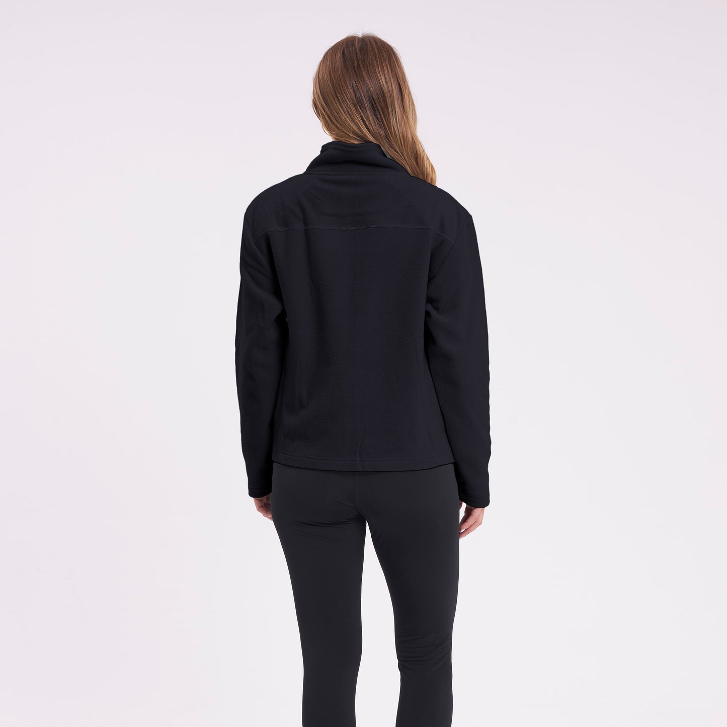 Polar Rusty Mystic Zip Through Polar Fleece Ld Black