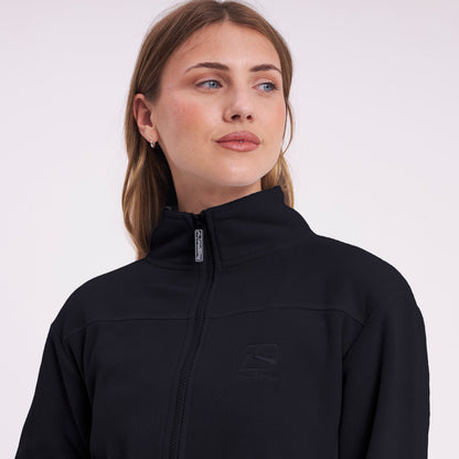 Polar Rusty Mystic Zip Through Polar Fleece Ld Black