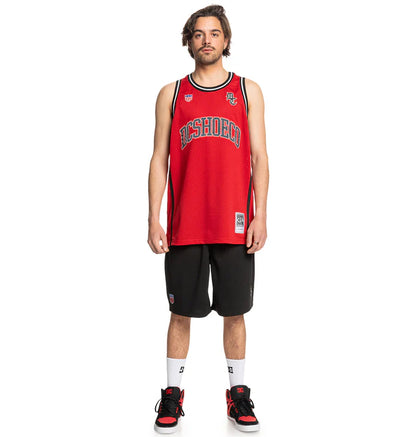 Musculosa Dc Musculosa Hoops Jersey (Rzn0) Dc Rojo