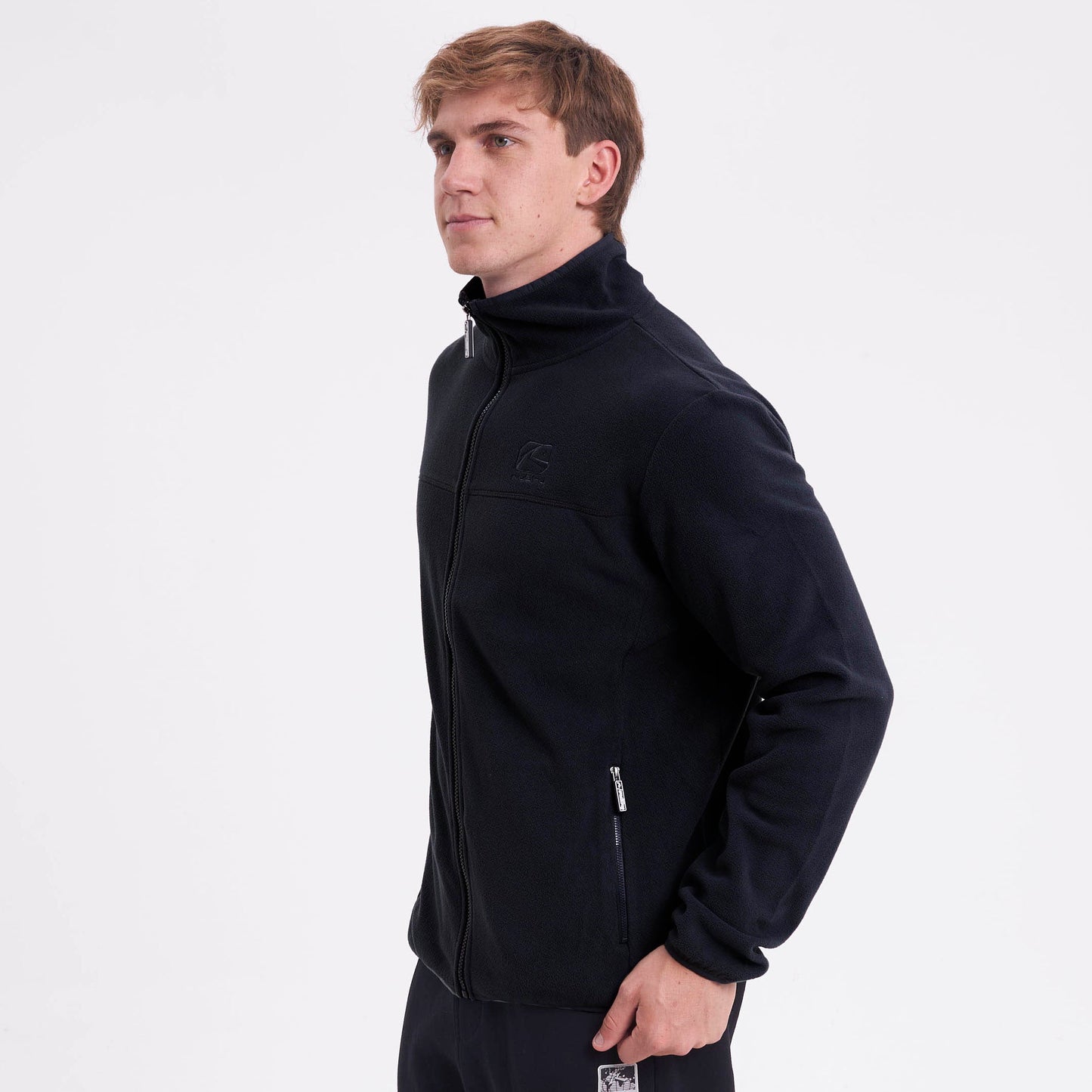 Polar Rusty Gravity Full Zip Micropolar Black