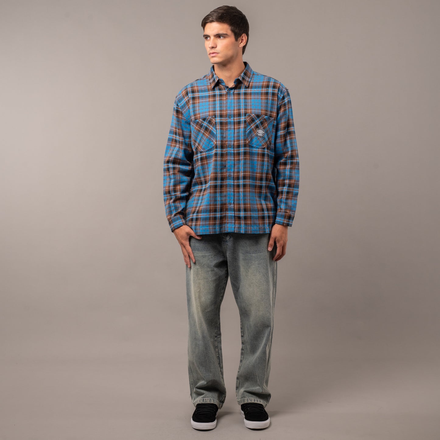 Camisa Ml Rusty Neon Dreams R2K Long Sleeve Shirt* Marazine Blue