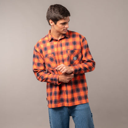 Camisa Ml Rusty Neon Dreams R2K Long Sleeve Shirt* Persimmon Orange