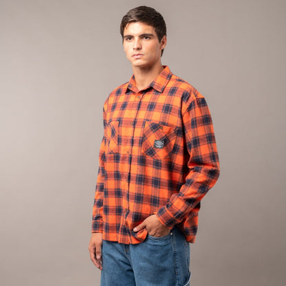 Camisa Ml Rusty Neon Dreams R2K Long Sleeve Shirt* Persimmon Orange
