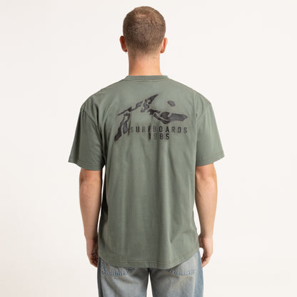 Remera Mc Rusty New Competition Tee Megabig Shadow Army