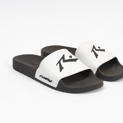 Ojotas Rusty New Competition Slide Black/White