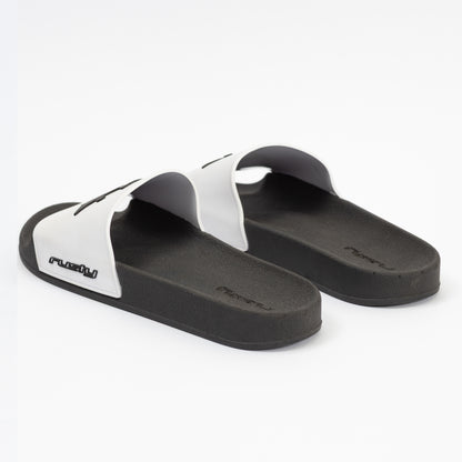 Ojotas Rusty New Competition Slide Black/White