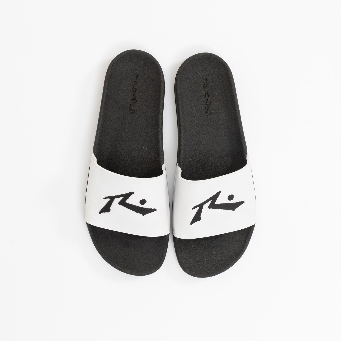 Ojotas Rusty New Competition Slide Black/White