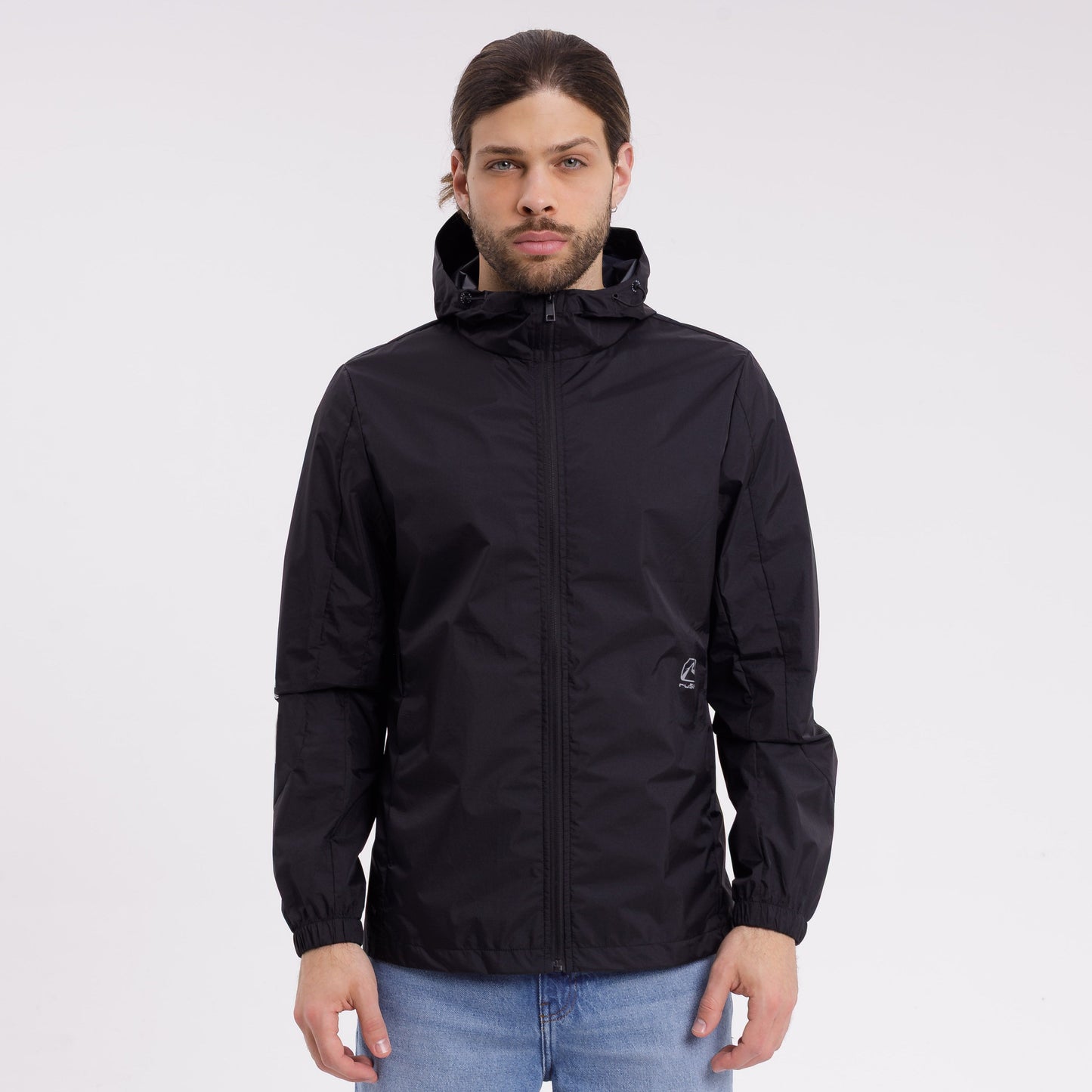 Campera Liviana Rusty No Fear Windbreaker Black