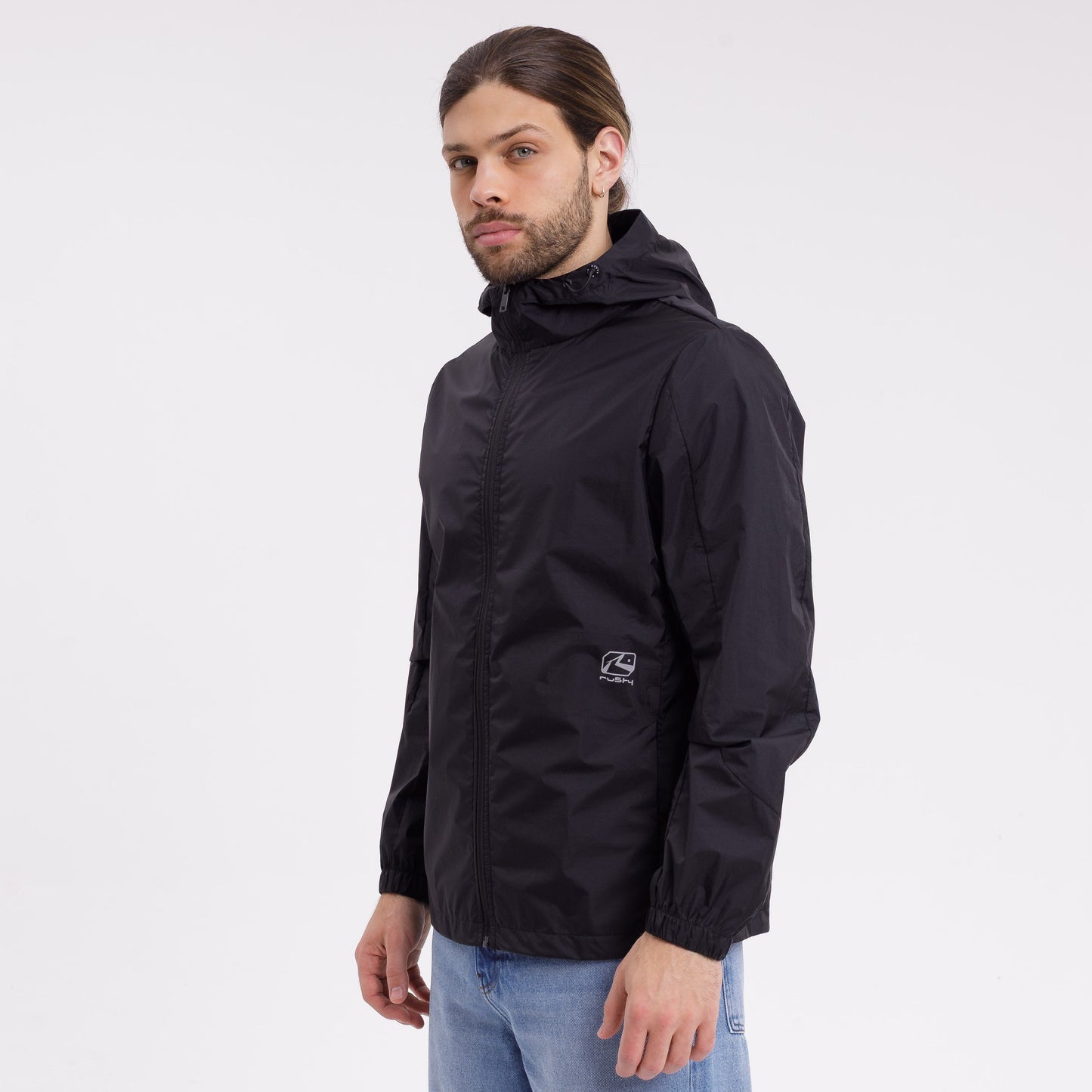 Campera Liviana Rusty No Fear Windbreaker Black