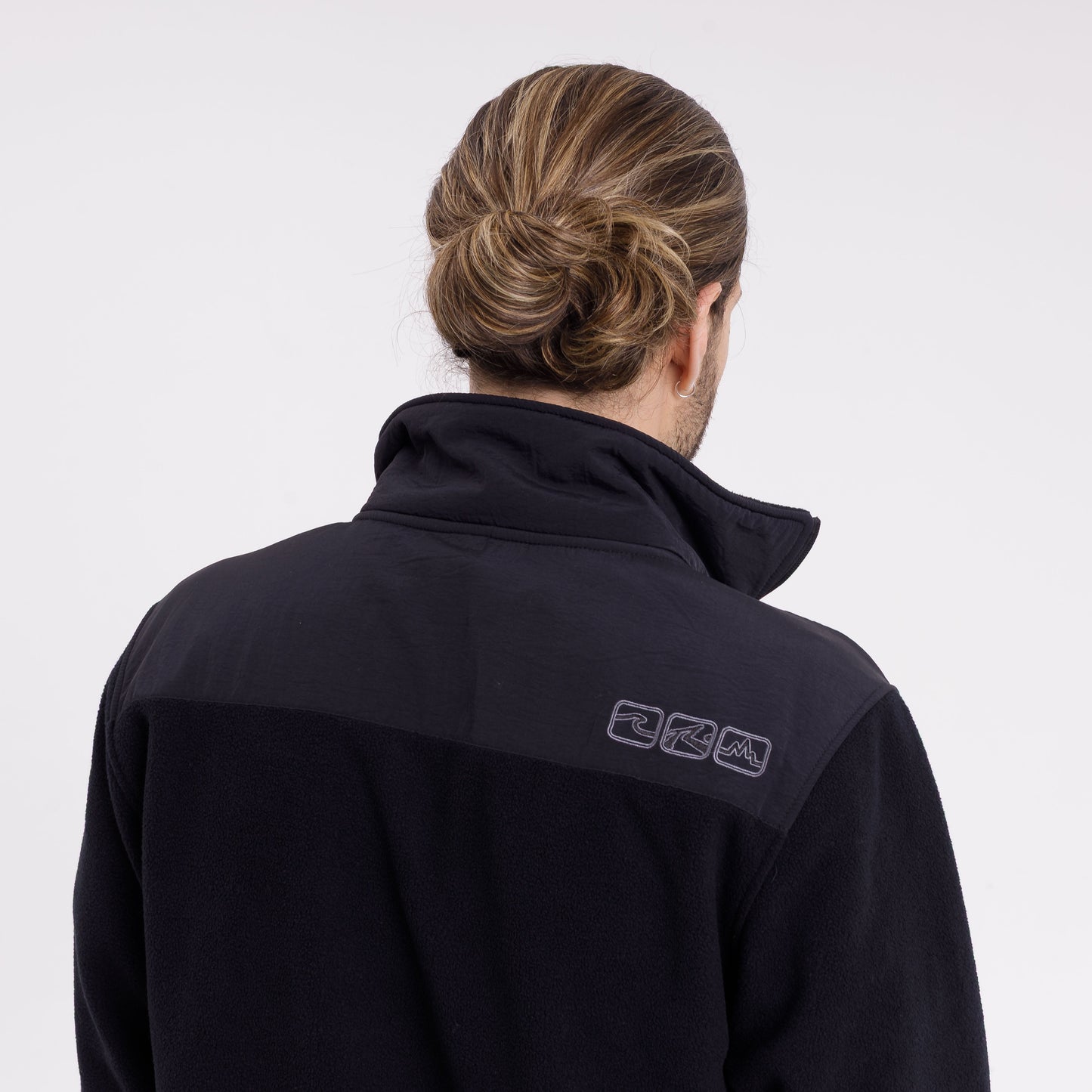 Polar Rusty Noosa Head Zip Hood Polar Black