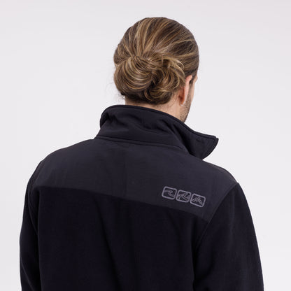 Polar Rusty Noosa Head Zip Hood Polar Black