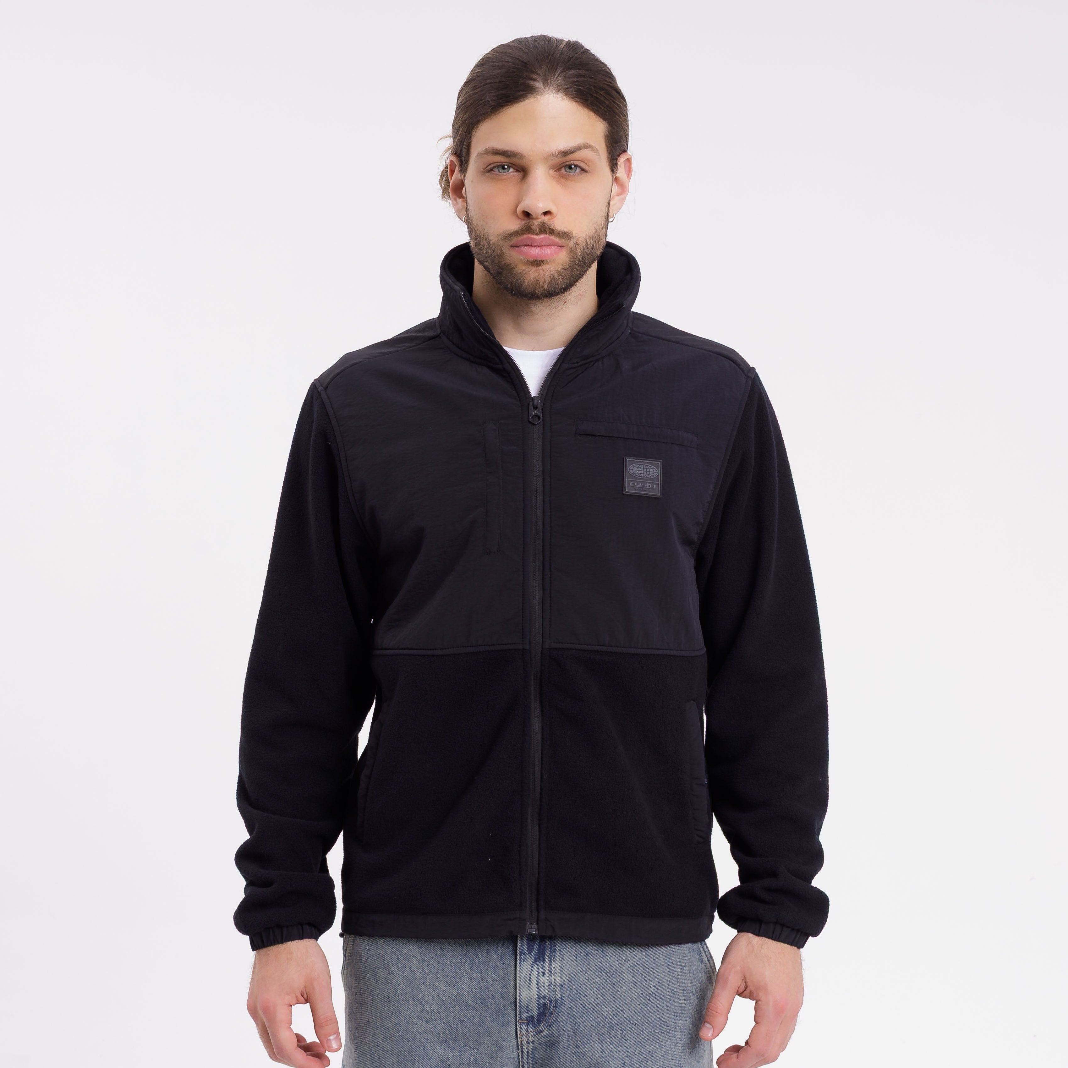 Polar Rusty Noosa Head Zip Hood Polar Black