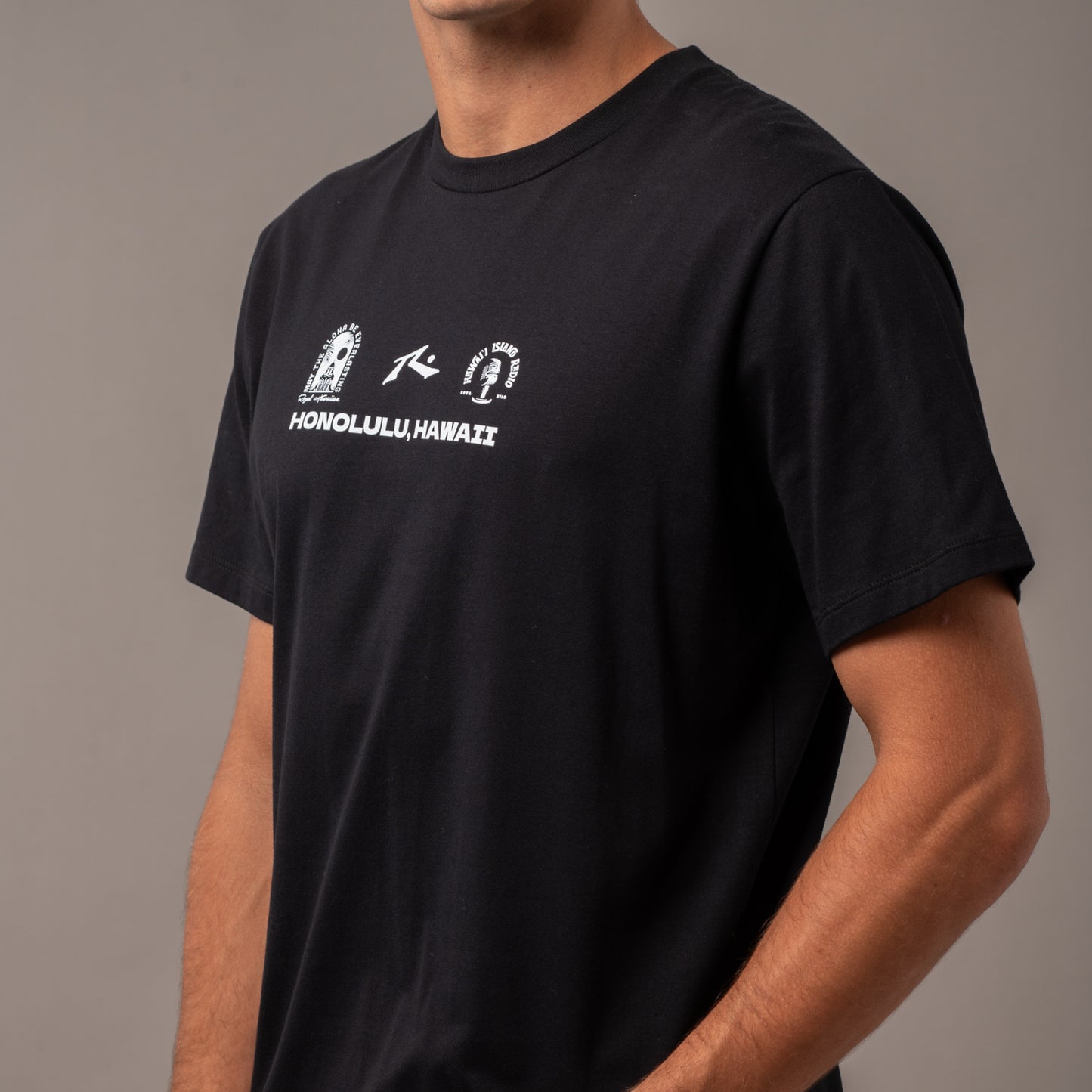 Remera Rusty Old Hotel Black