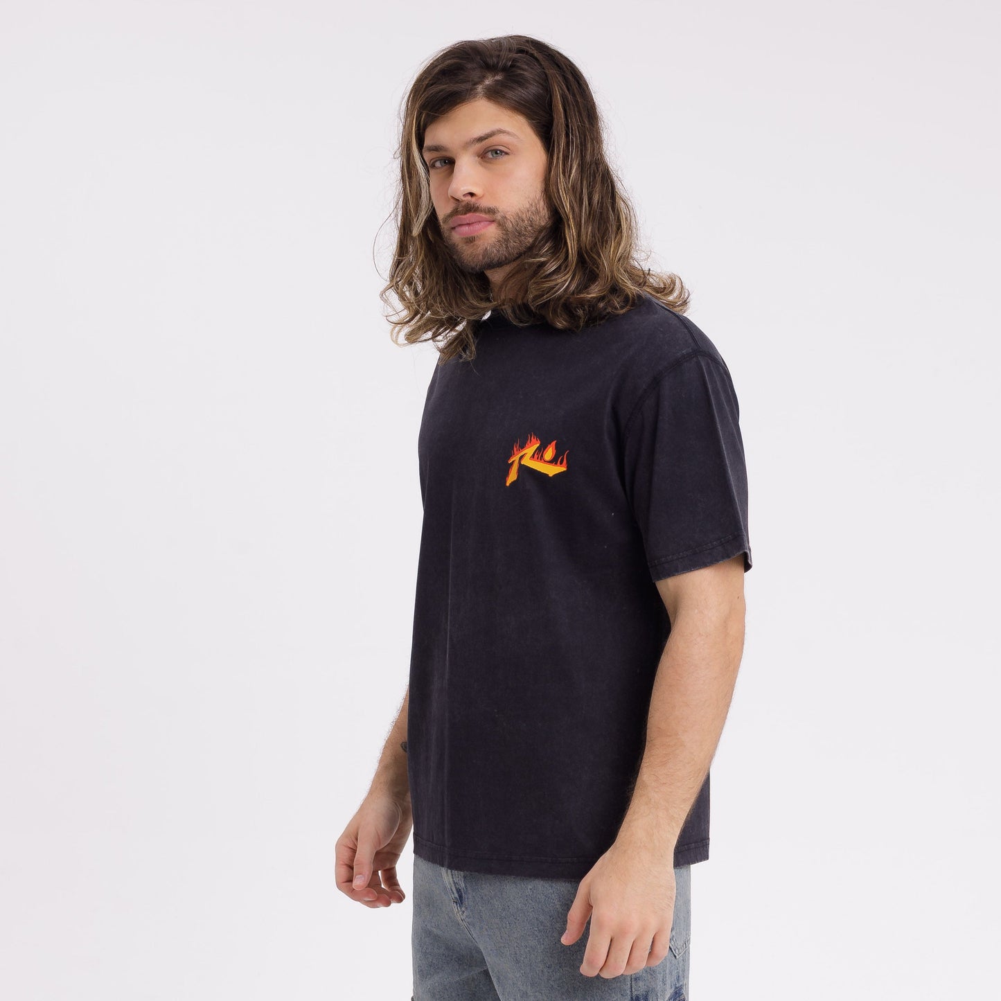 Remera Mc Rusty On Fire Tee Black