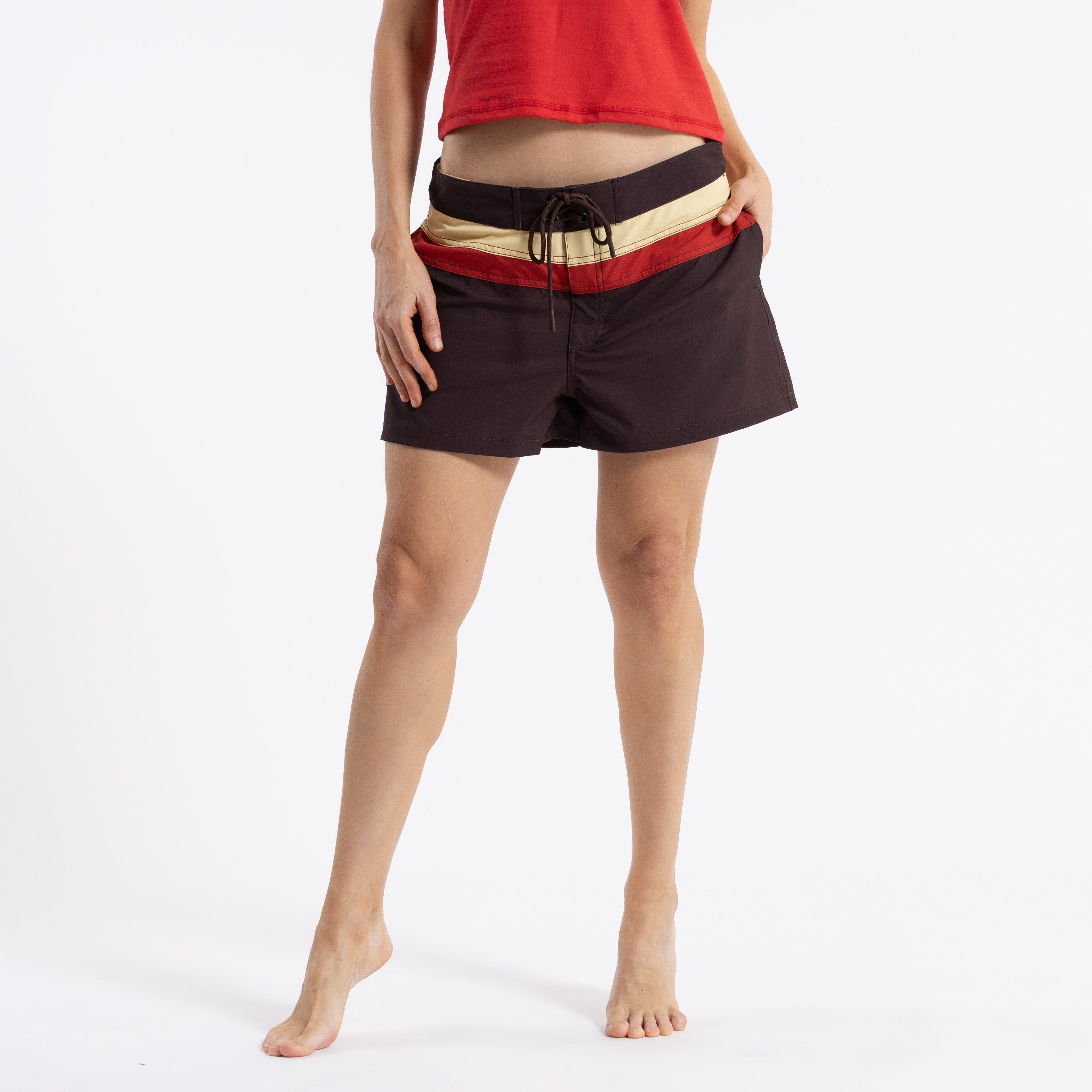 Short Rusty Onya Sonya Archival Boardshort Pinecone
