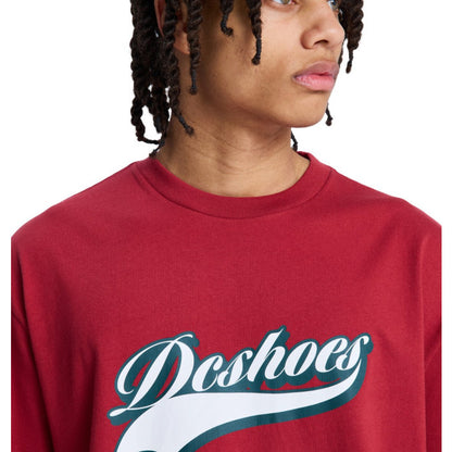 Remera Mc Dc Rem Mc Dc Old Fashion Hss (Rqn0) Dc Rojo