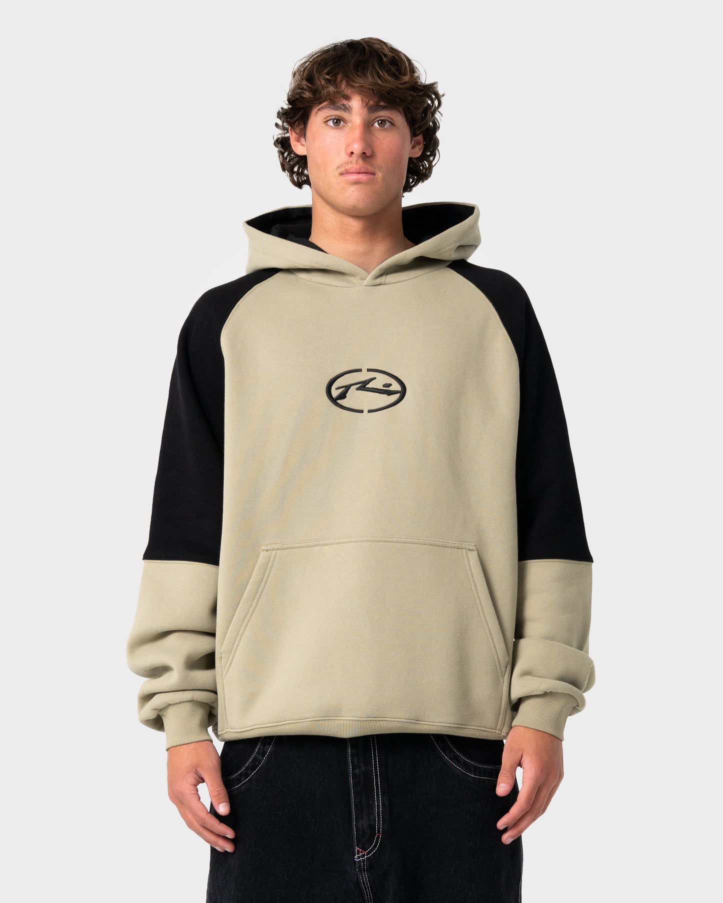 Canguro Rusty Shesh Besh Hooded Fleece Abbey Stone