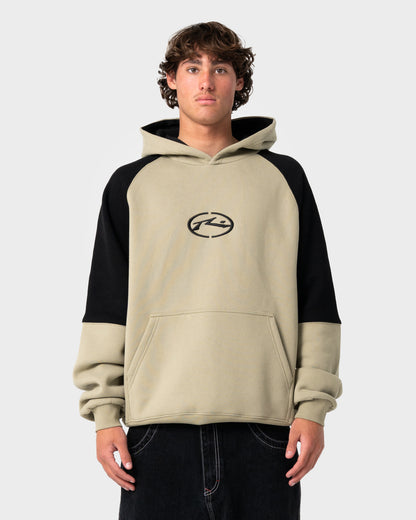 Canguro Rusty Shesh Besh Hooded Fleece Abbey Stone