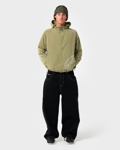 Campera Liviana Rusty Sush Spray Jacket Sublime Green