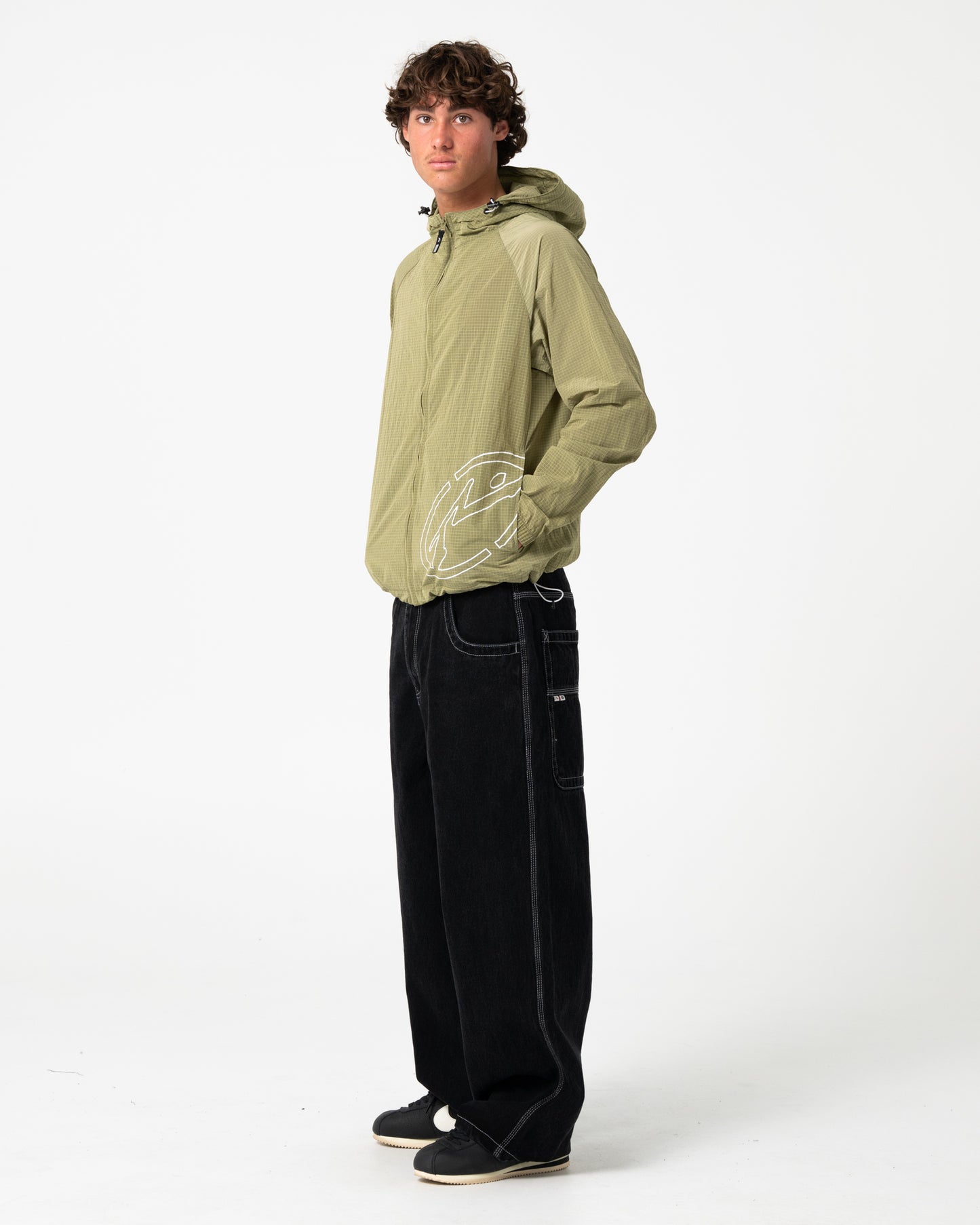 Campera Liviana Rusty Sush Spray Jacket Sublime Green