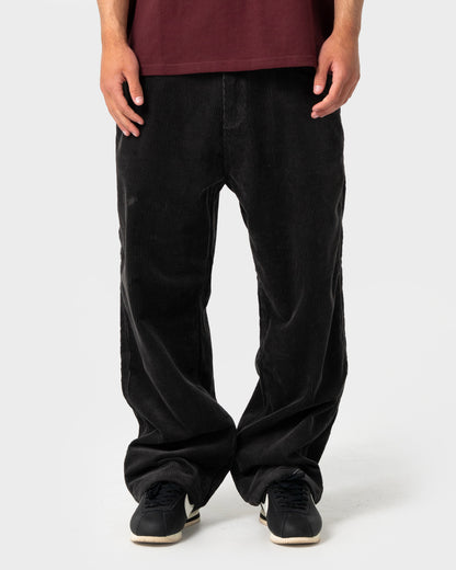 Pantalon Rusty Flip Daddy Cord Pant Coal