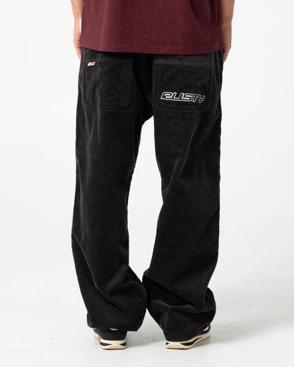 Pantalon Rusty Flip Daddy Cord Pant Coal
