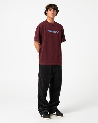 Pantalon Rusty Flip Daddy Cord Pant Coal
